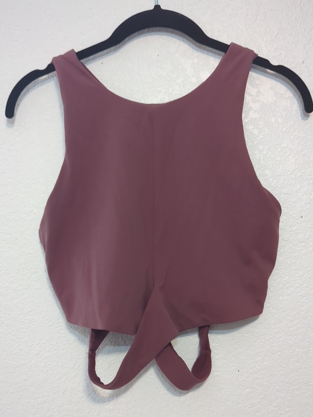 Athleta Mauve Cropped Tank Top